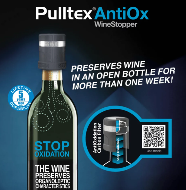 Tampa Pulltex® AntiOx Wine Stopper